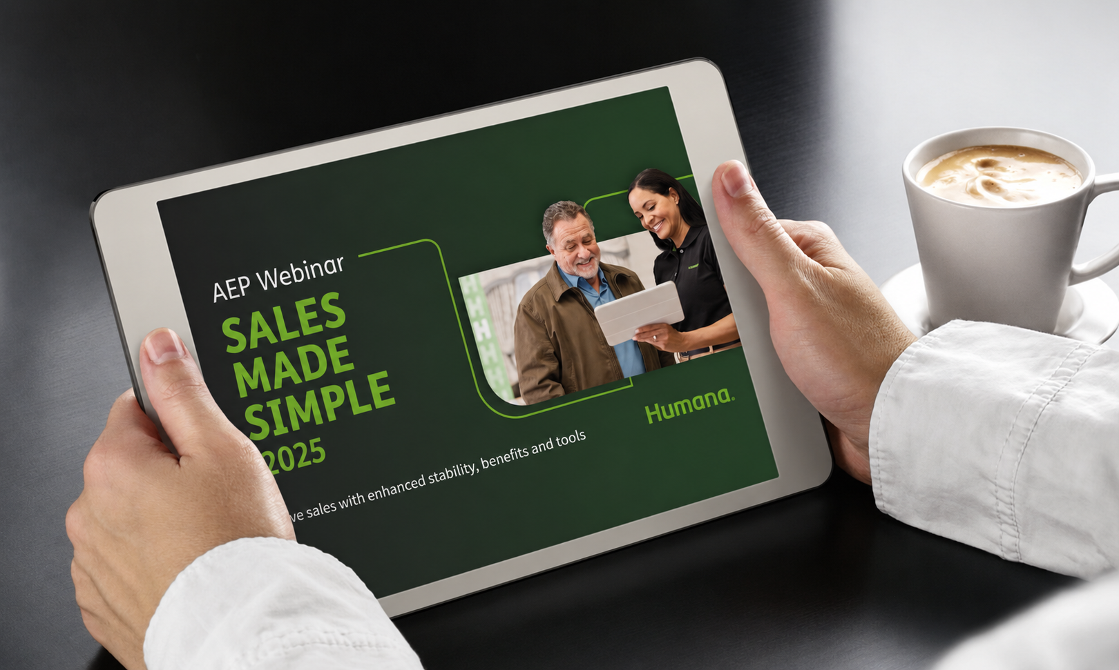 Humana AEP webinar campaign